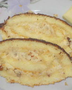 Бисквитный рулет Симфония кокоса