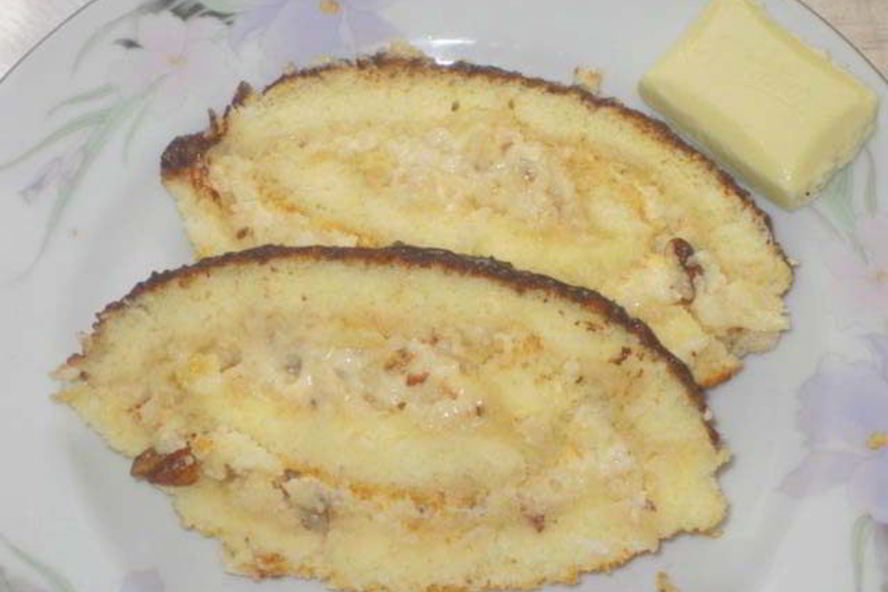 Рецепт бисквитного рулета симфония кокоса