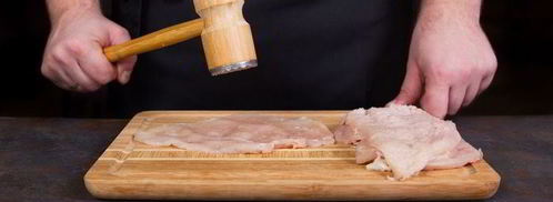 быстрые куриные рулетики в микроволновке samsung. Шаг 2