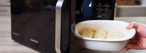 быстрые куриные рулетики в микроволновке samsung. Шаг 9