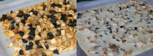 домашний рулет с фруктами. Шаг 5