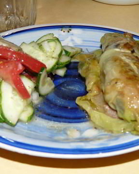 Капустные рулетики
