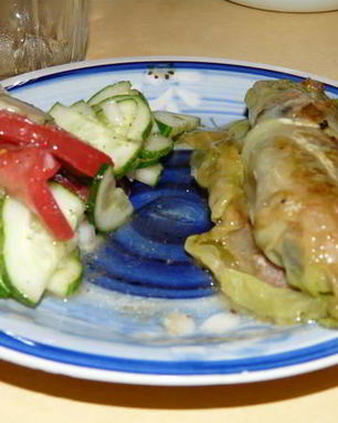 Капустные рулетики