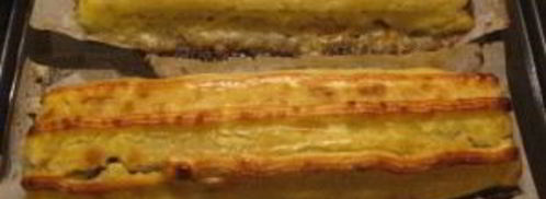 картофельный рулет с овощами. Шаг 11