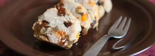 куриный рулет с сухофруктами. Шаг 5