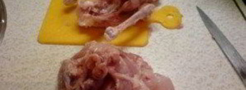 куриный рулет с желатином. Шаг 2