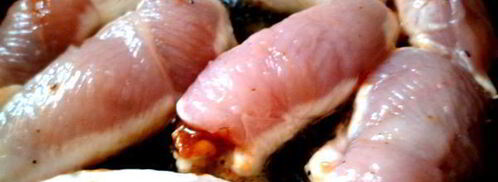 куриные рулетики с соусом. Шаг 3