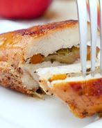 Куриные рулетики с тыквой