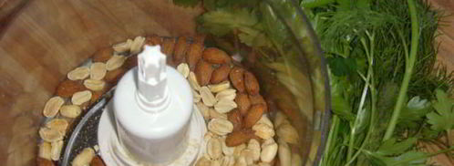 куриные рулеты под манговым соусом с брусками поленты. Шаг 2