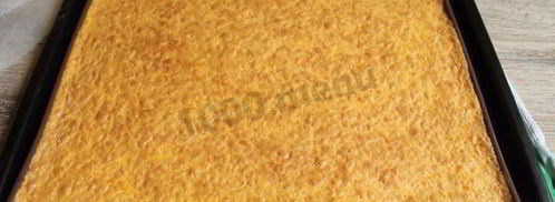 морковный рулет с сыром маскарпоне. Шаг 6