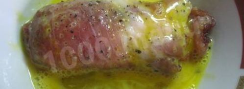 мясные рулетики с грибами. Шаг 11