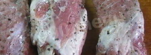 мясные рулетики с грибами. Шаг 10