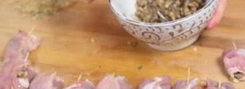 новогодние рулетики. Шаг 2