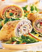 Пикантные рулетики