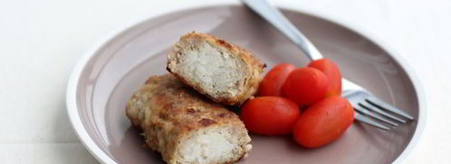 рулет из фарша с рисом. Шаг 7