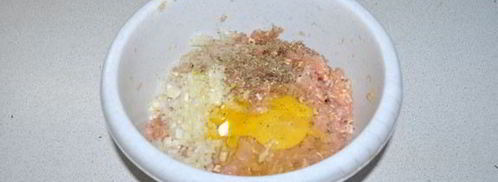 рулет из куриного фарша с печенью. Шаг 2