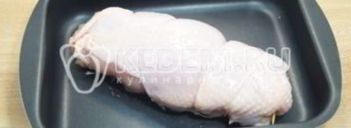 рулет из куриной грудки. Шаг 11