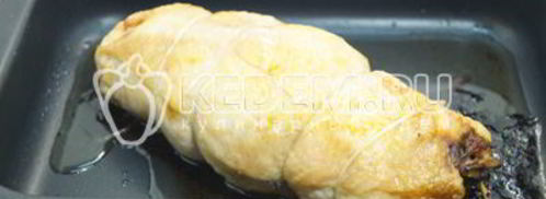 рулет из куриной грудки. Шаг 12