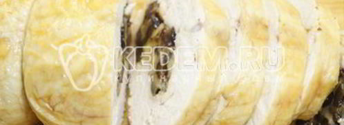 рулет из куриной грудки. Шаг 13