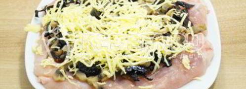 рулет из куриной грудки. Шаг 9