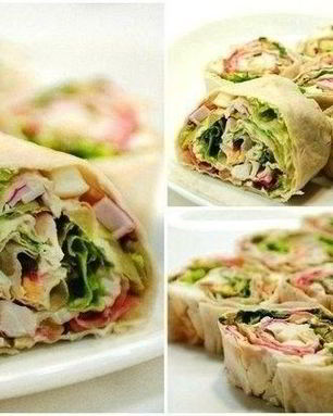 Рулет из лаваша