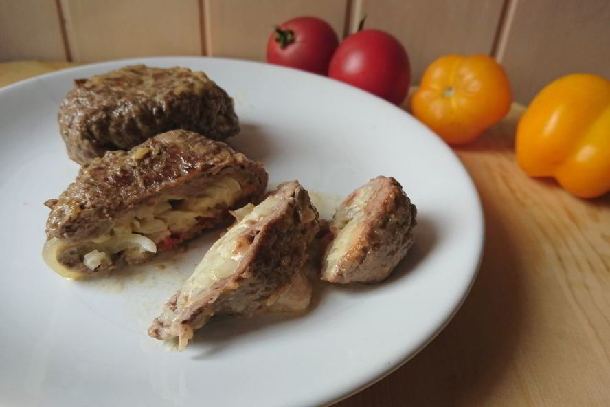 Рецепт рулета из телячьей отбивной