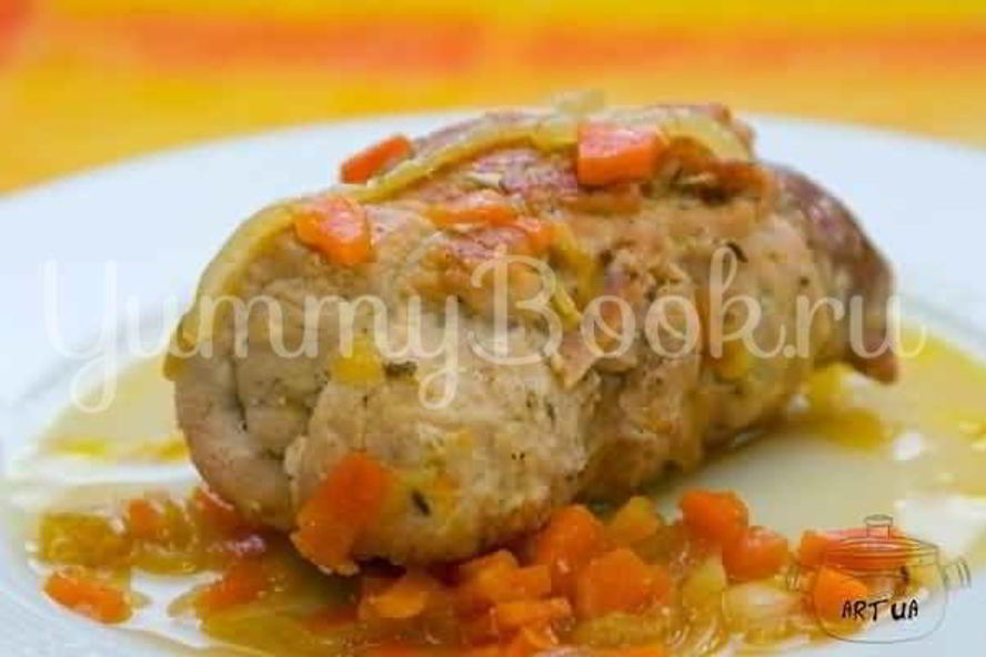 Рецепт рулета из телятины по-гречески