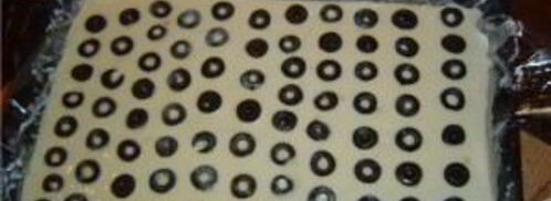 рулет из заварного теста с начинкой. Шаг 2