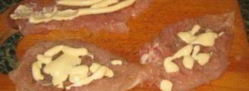 рулет куриный с грибами и сыром. Шаг 5