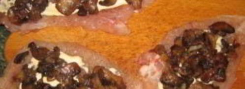 рулет куриный с грибами и сыром. Шаг 6