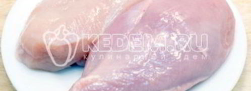 рулет с курицей и помидорами. Шаг 2