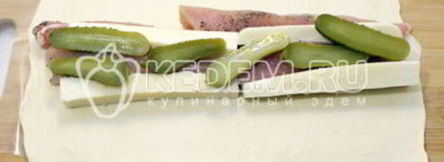 рулет с курицей на рождество. Шаг 3