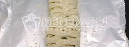 рулет с курицей на рождество. Шаг 6