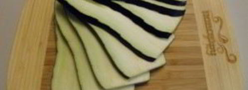 рулетики из баклажанов с корейской морковкой. Шаг 2