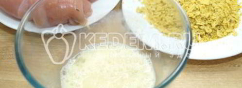 рулетики из куриного филе с начинкой. Шаг 7