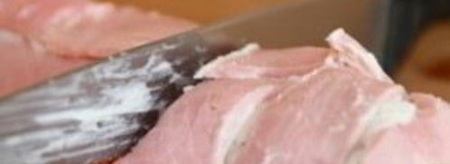 рулетики из ветчины с начинкой. Шаг 6