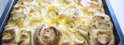 рулетики с фаршем в духовке. Шаг 6