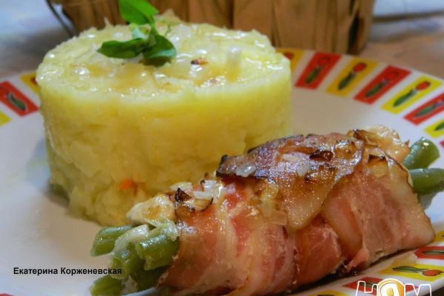 Рецепт рулетиков с фасолью