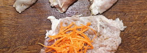 рулетики с морковкой по-корейски. Шаг 9