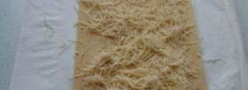 рулетики с сыром и беконом. Шаг 2