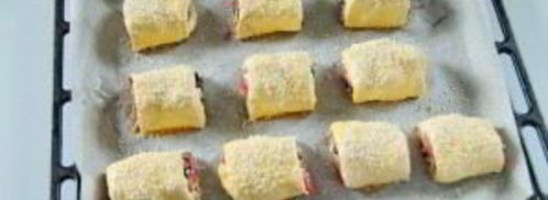 рулетики с томатами и грибами. Шаг 7