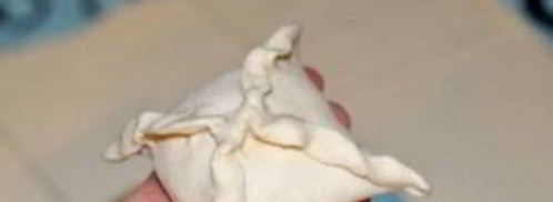 самса из слоеного теста. Шаг 5