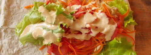 домашняя шаурма с курицей. Шаг 6