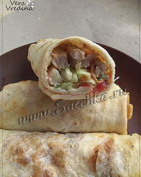 Шаурма с курицей