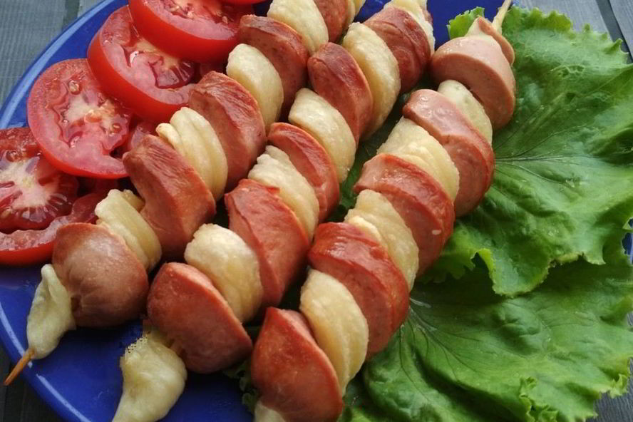 Рецепт сосисок торнадо