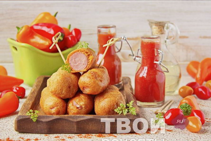 Рецепт сосисок в кляре