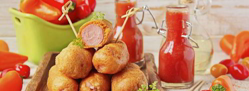 сосиски в кляре. Шаг 8