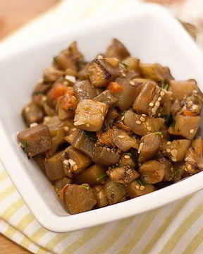 Соте из баклажанов