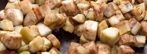 соте из баклажанов. Шаг 2