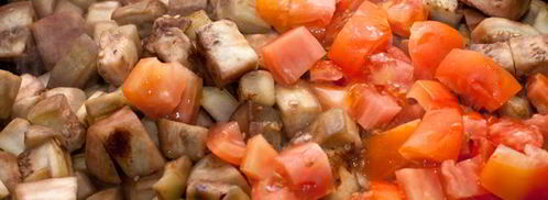 соте из баклажанов. Шаг 3